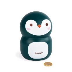 Janod Tapis & Déco*Tirelire Pingouin (bois)