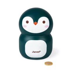 Janod Tapis & Déco*Tirelire Pingouin (bois)