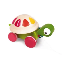 Janod Jouets À Promener & À Pousser*Tortue à Promener Zigolos (bois)