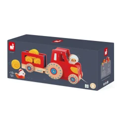 Janod Tracteurs & Animaux De La Ferme|Jouets À Promener & À Pousser*Tracteur à Tirer