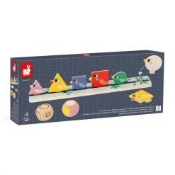 Janod Jeux Éducatifs Maternelle|Jeux Éducatifs Science & Géographie*Tri des Formes, Couleurs et Tailles - Les Oiseaux