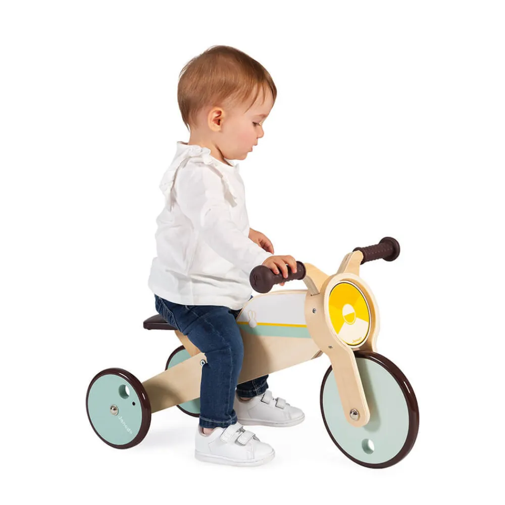 Janod Draisiennes & Accessoires|Jouets À Bascule, Porteurs & Chariots*Tricycle 2 en 1 à bascule