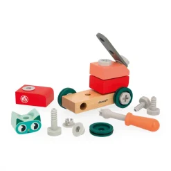 Janod Jeux De Construction|Établis, Outils & Bricolage*Voiture à Bricoler Chat Brico'Kids