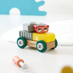 Janod Jeux De Construction|Établis, Outils & Bricolage*Voiture à Bricoler Ours Brico'Kids