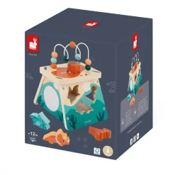 Janod Bouliers, Loopings & Panneaux D'Activités|Cubes & Pyramides*Volcan Multi-activités Dino